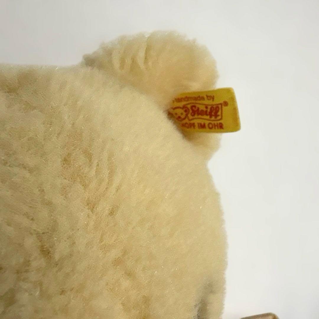 シュタイフのテディベア　28cm座高 ドイツ最高級ブランド　ジョイントやわらか♡