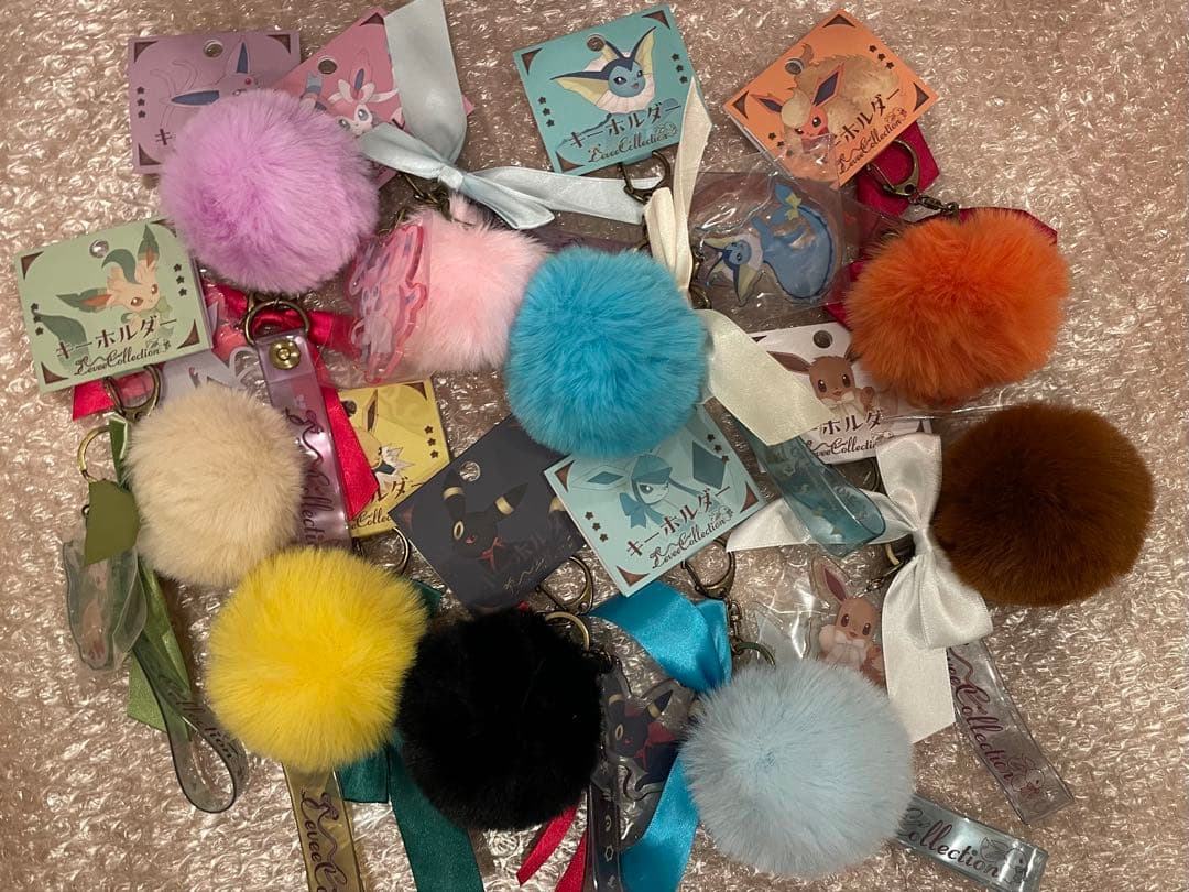 ポケモン　イーブイコレクション　キーホルダー　全9種セット 新品　イーブイの日