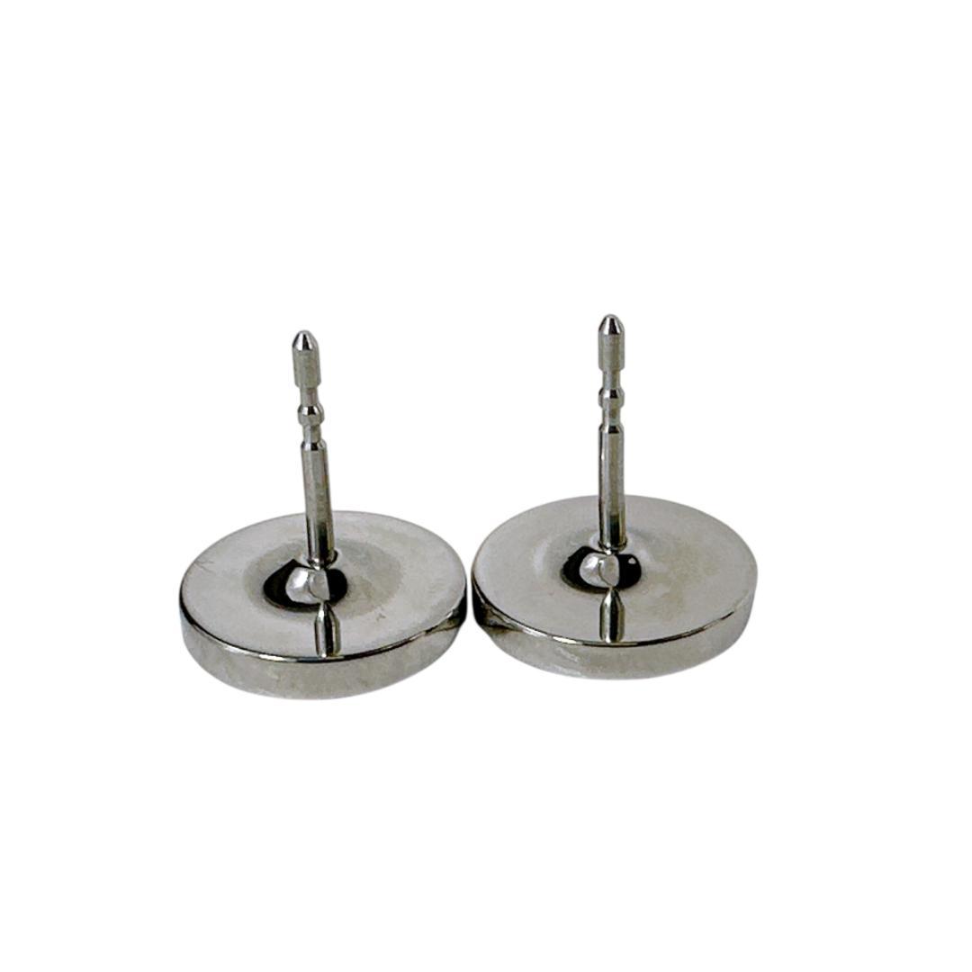 HERMES エルメス サークル ラウンド ロゴ ピアス アクセサリー