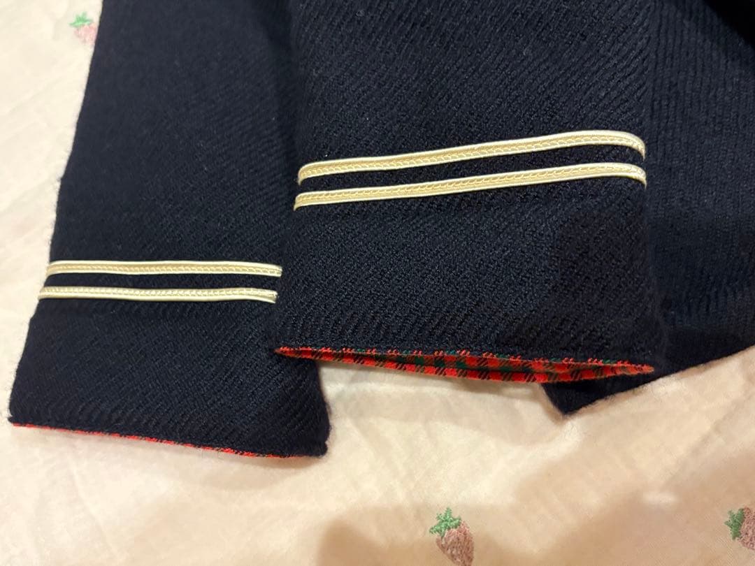 familiar セーラーウールコート