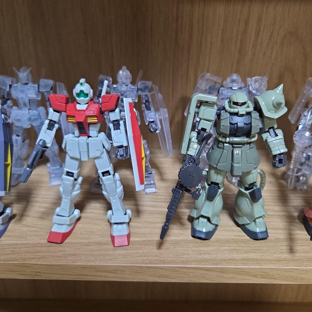 カプセルアクションガンダム カラーVer. クリアVer. 全14種セット