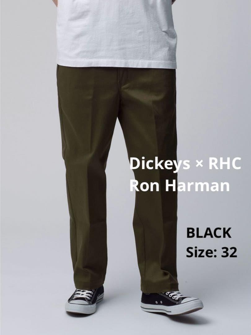 RHC別注 Dickies 黒 ストレッチコットン ストレートフィット - メルカリ