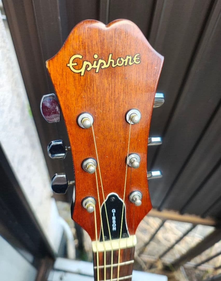 超美品 Epiphone AJ-15 VSB Wピックアップ付エレアコ 超美品 Epiphone AJ-