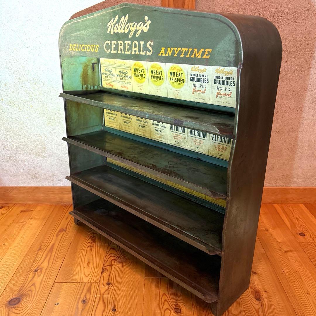 ビンテージビックライターストアディスプレイショーケースシェルフアメトイ