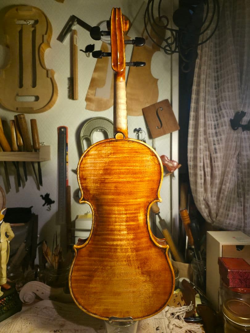 2/6更新.製作楽器⑦】バイオリン(オリジナルモデル※)4/4 2026 - メルカリ