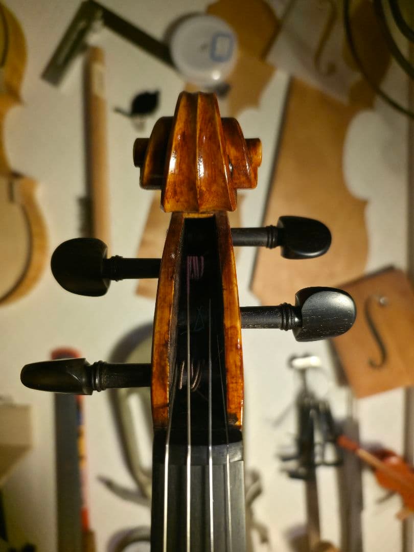 2/6更新.製作楽器⑦】バイオリン(オリジナルモデル※)4/4 2026 - メルカリ