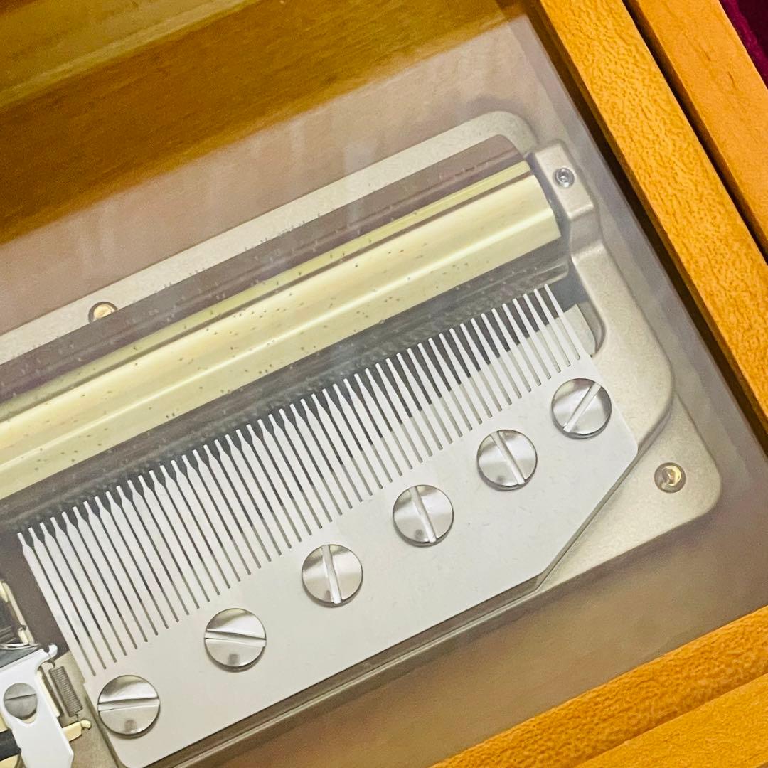 サンキョー オルフェウス 50弁 オルゴール 美女と野獣