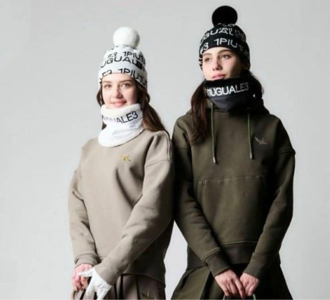 1PIU1UGUALE3 GOLF ネックウォーマー 黒