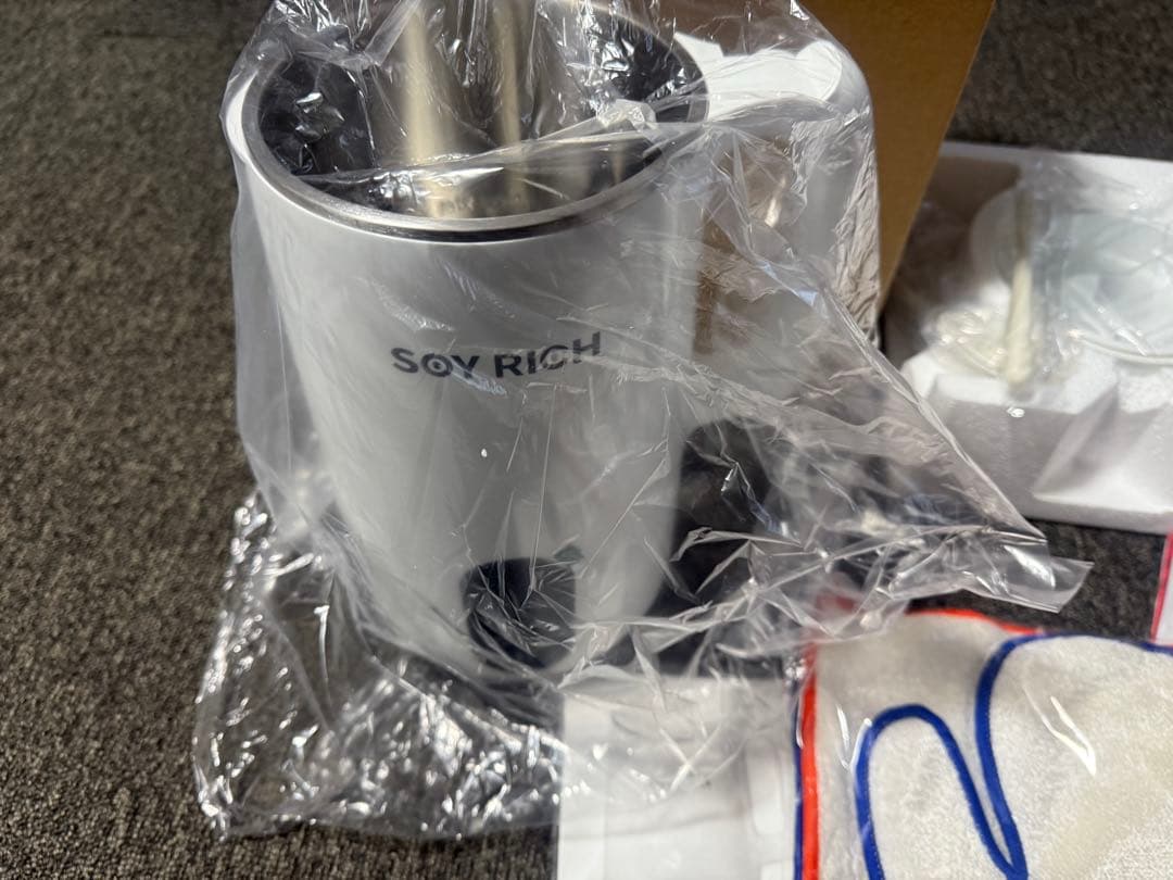 【新品】 SOY RICH ショップジャパン 完全 豆乳メーカー