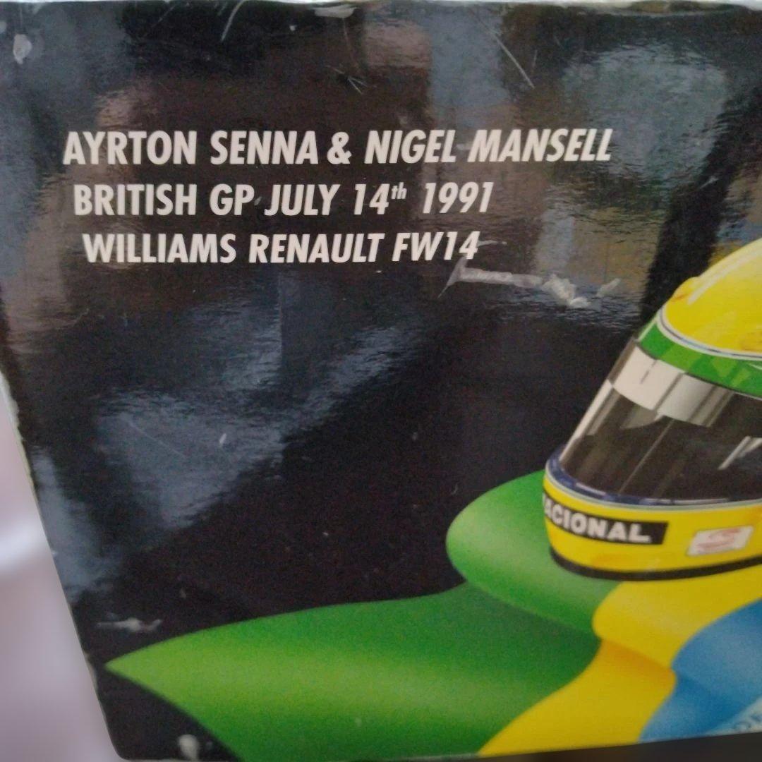 1/18 ウィリアムズ FW14 ライドオン セナ 1991 イギリス マンセル