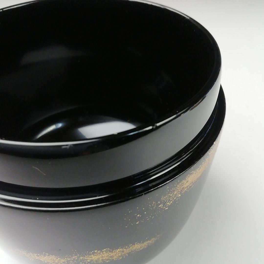 T832 棗 『紅富士蒔絵』『輪島塗』『中棗』『蒔絵師 黒川和禅』 共