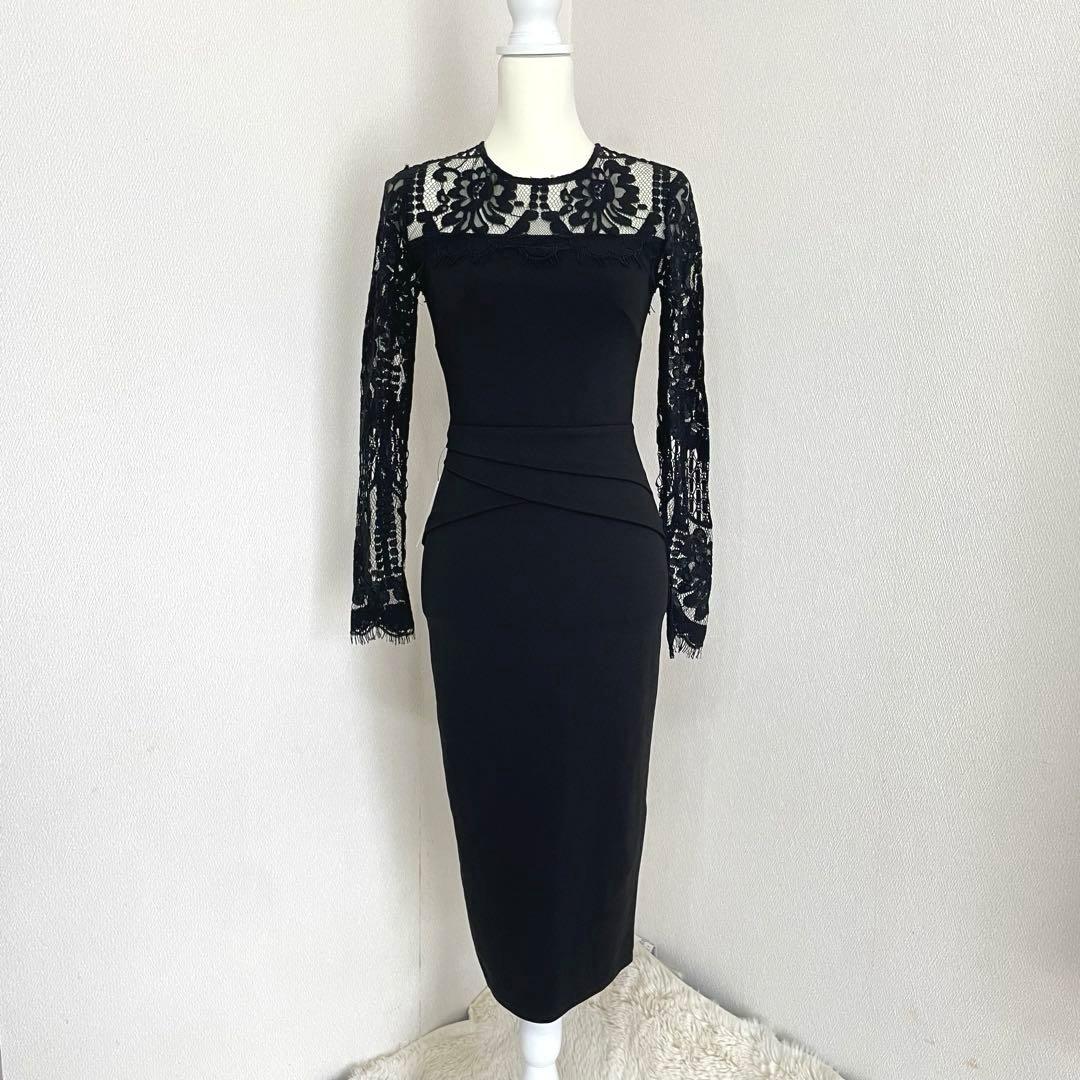 ♡新品♡LIPSY レース ドレス ワンピース ブラック リプシー