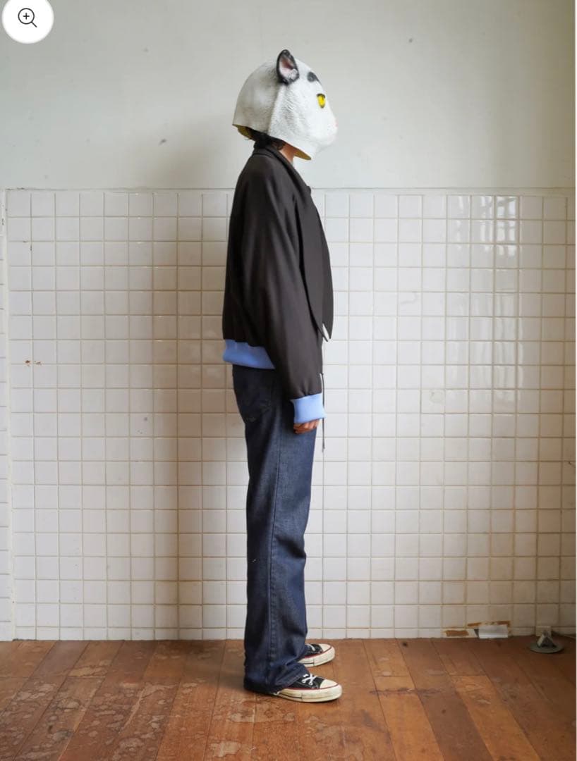 定価6万弱orimi スカーフブルゾンジャケット22aw