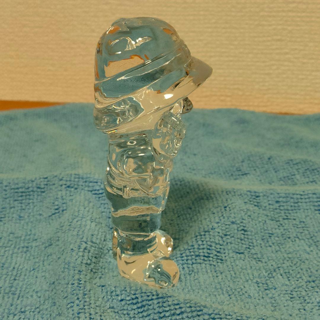 【美品】 世界ふしぎ発見！クリスタル人形ひとし君 開運 邪気払い