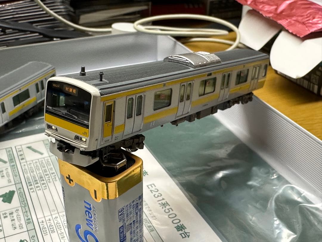 【加工品】KATO Nゲージ E231系500番台中央・総武線 A503編成風