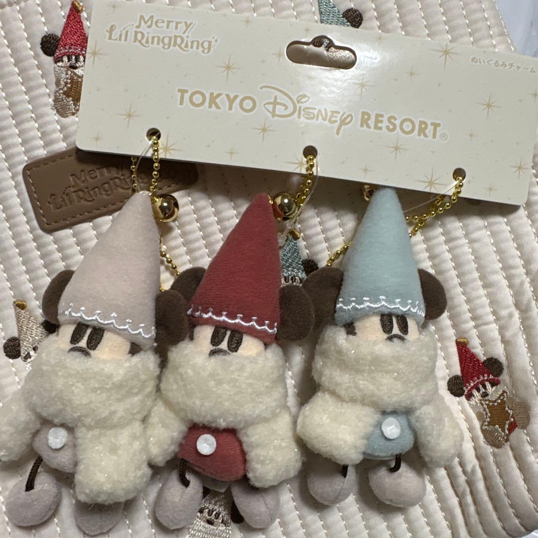ディズニークリスマス2025 リルリンリントートバッグ＆ぬいぐるみ