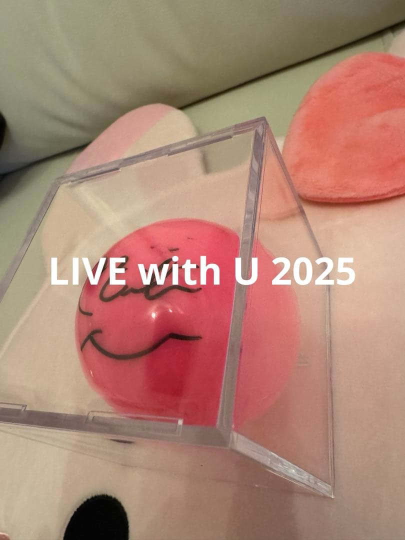 【ケース&銀テ付】NIZIU ミイヒ サインボール LIVEwithU2025