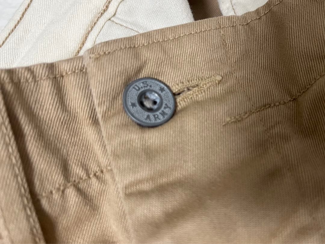 40's U.S.ARMY M41 対戦モデル　チノパン　メタルボタン