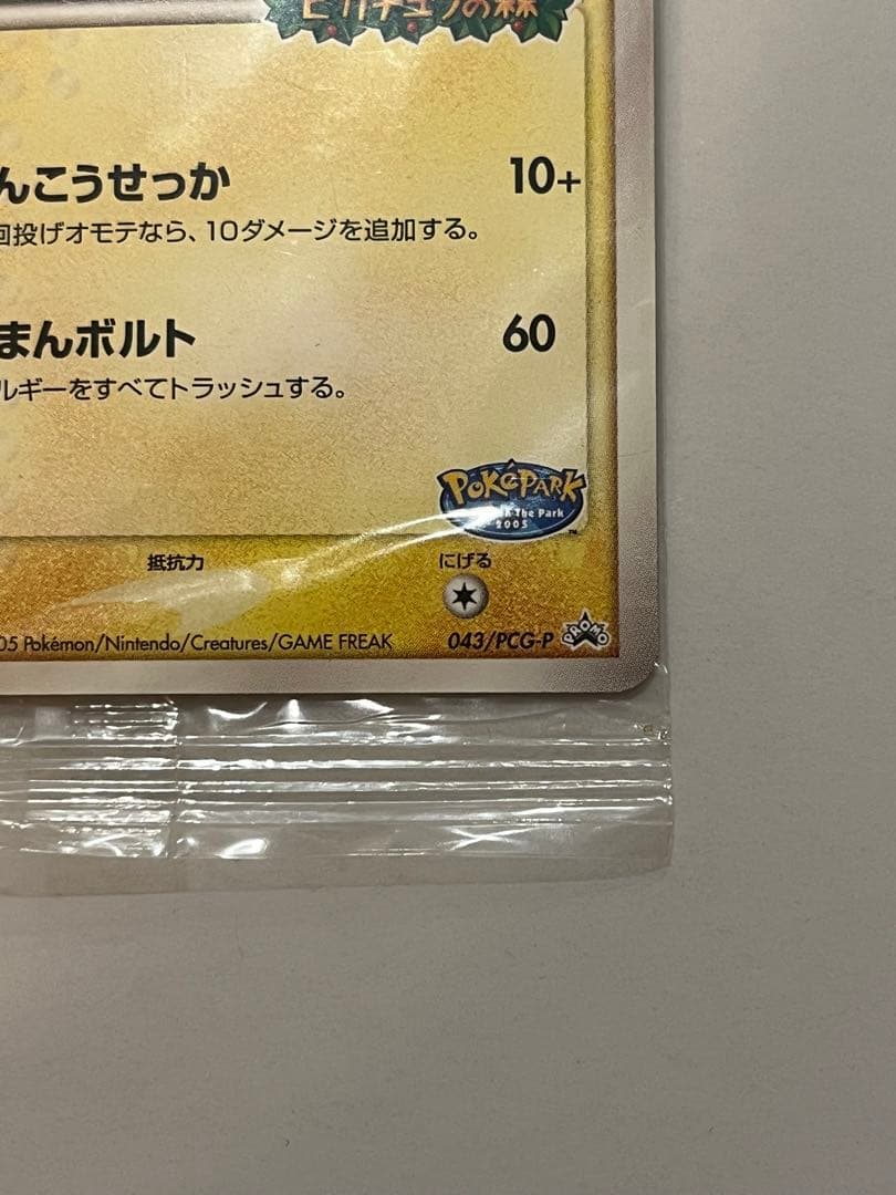 【爆アド・最安値】 ポケパークのピカチュウ　未開封