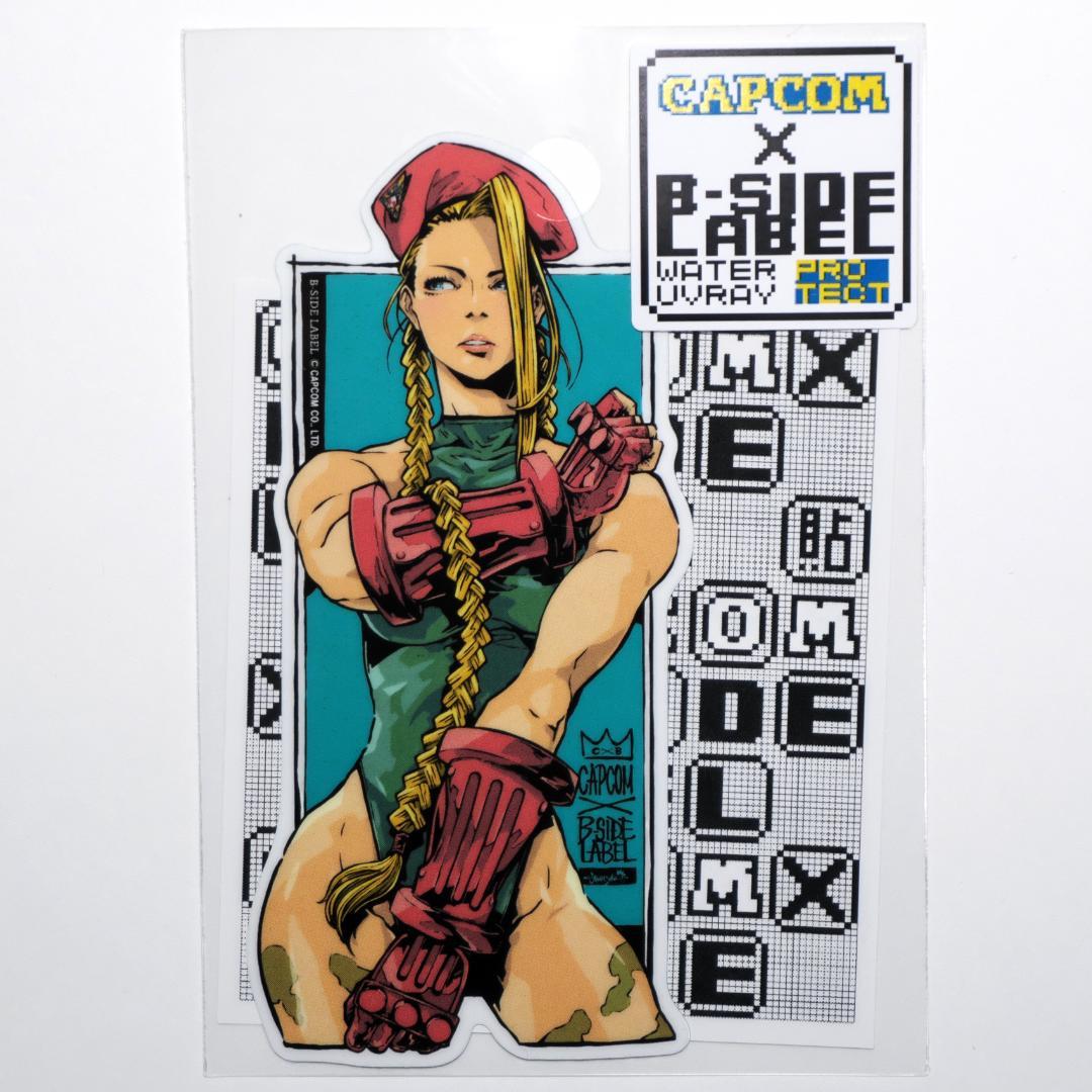 ストリートファイター キャミィ B-SIDE LABEL ステッカー - メルカリ