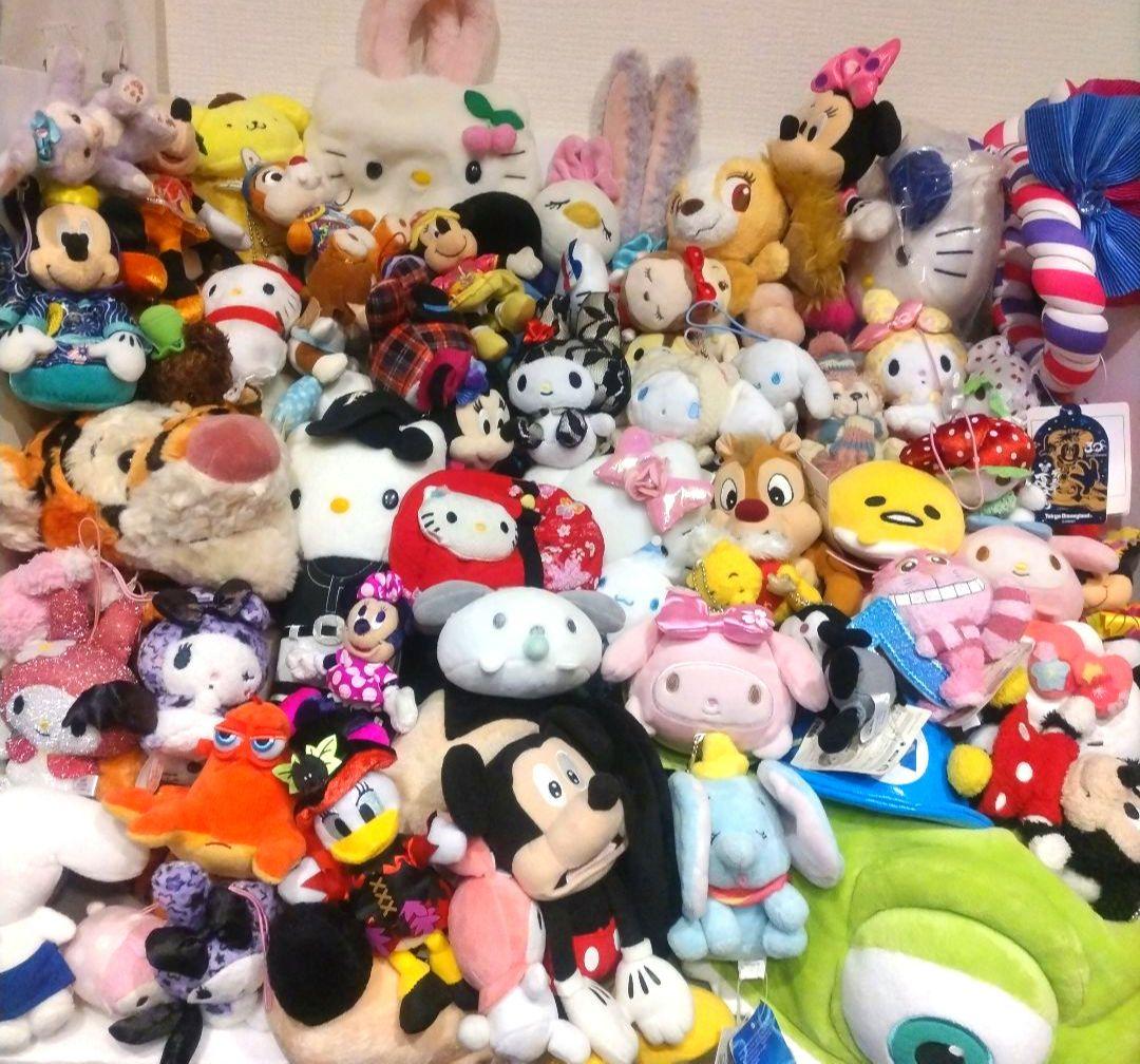 専用ページ ディズニー サンリオ ぬいぐるみ 大量 まとめ セット 75個以上