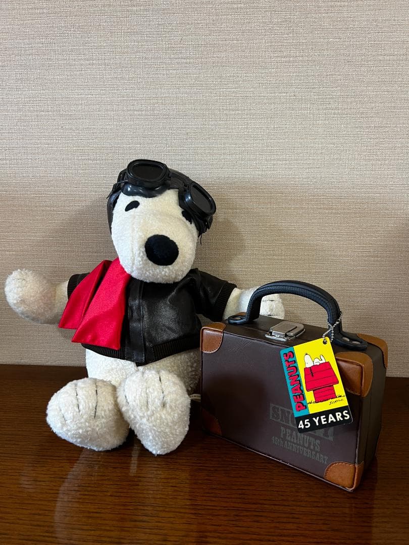 スヌーピー 45周年記念 ぬいぐるみ ジョークールに着せ替え