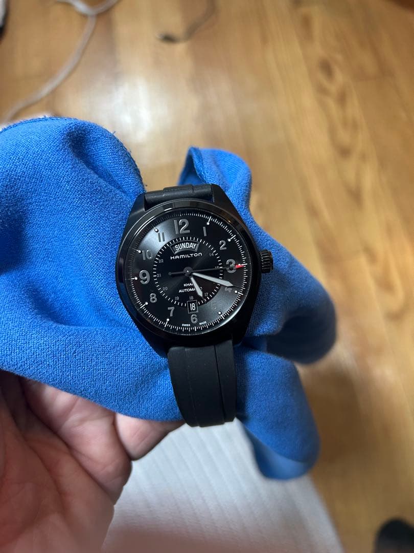 おまけでワインダー付き　HAMILTON カーキフィールド　H70695735