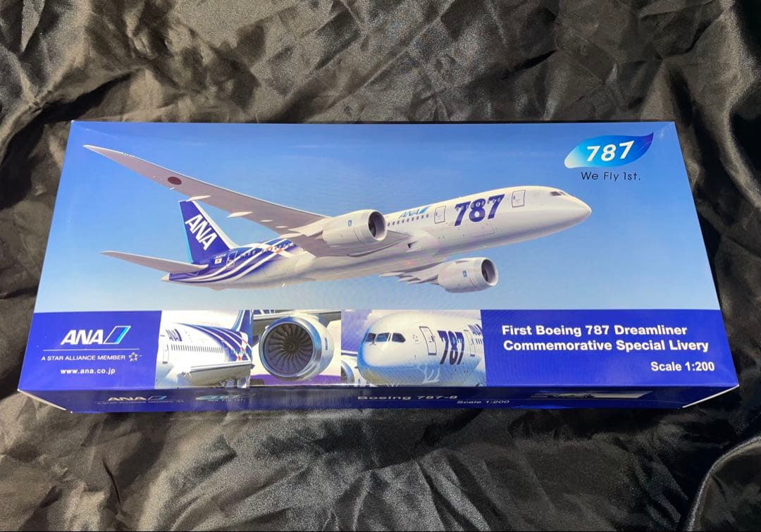 ANA ボーイング787-9 1/200 モデルプレーン N ANA B787-10 モデル
