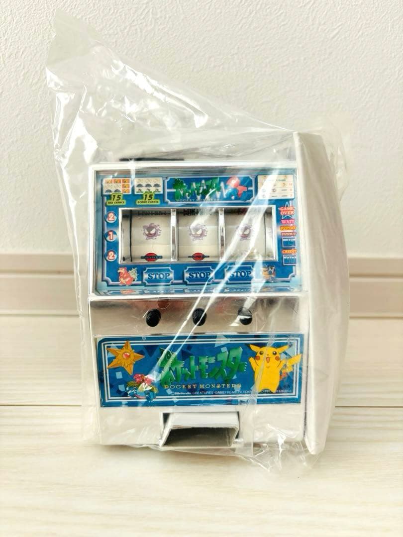 ポケモン スロットマシン 貯金箱 金・銀 ポケットモンスター ポケモン