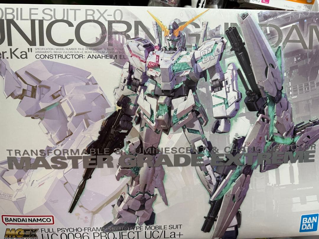 MGEX 1/100 ユニコーンガンダム Ver.Ka 未組立 未組立 MGEX ユニコーンガンダム Ver.Ka 箱に難あり 【公式通販】