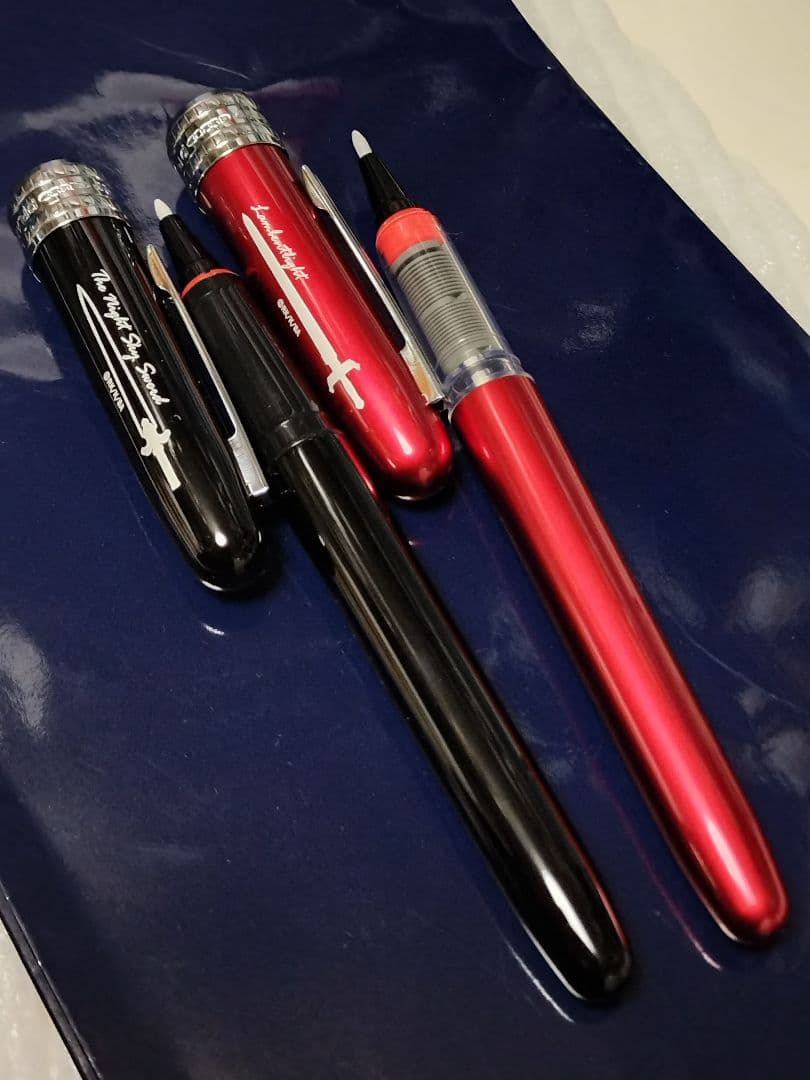 【ソードアートオンライン】採点ペン【新品未使用】限定品廃盤プラチナ製ソフトペン