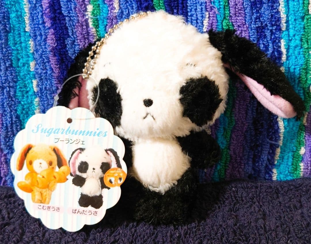 超レア】Sugarbunnies パンダ耳ぬいぐるみ 約15cm タグ付き 超レア