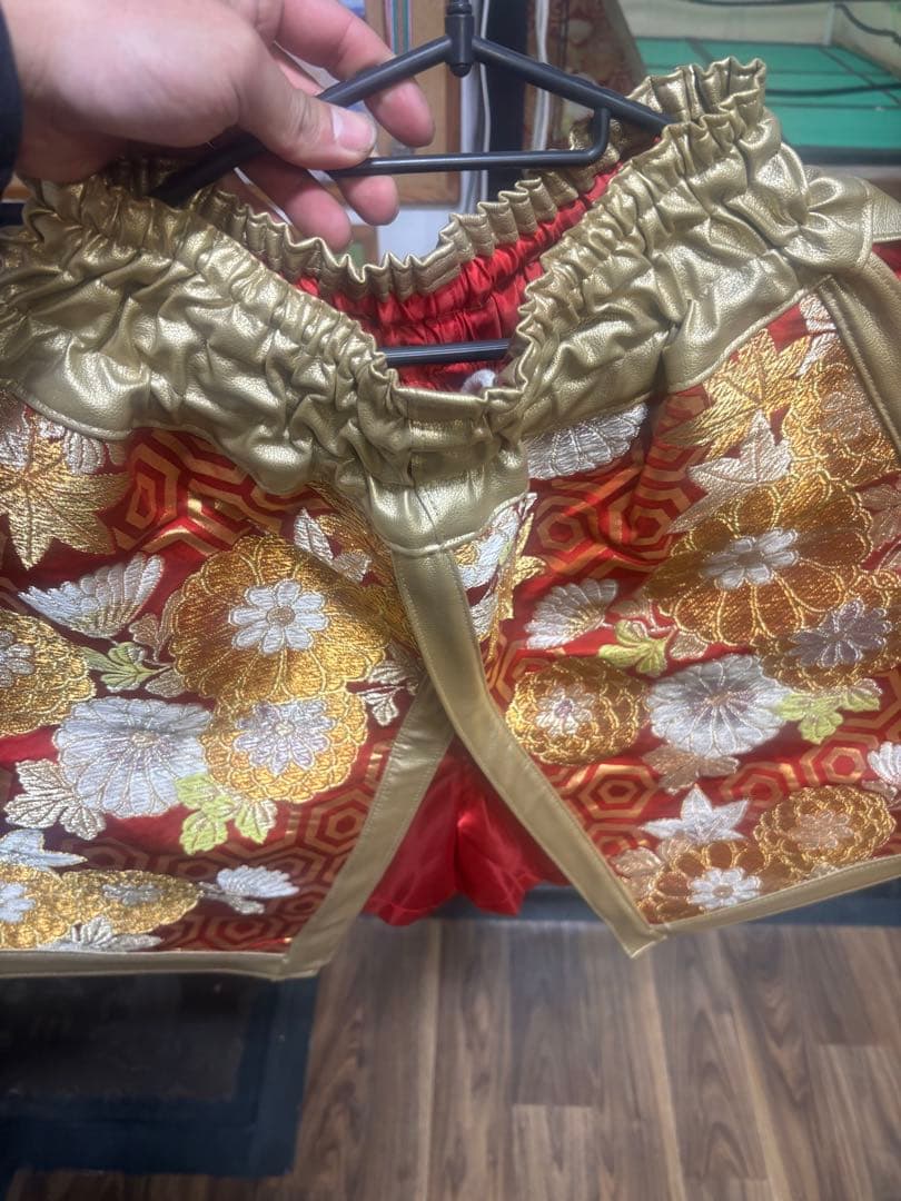 ボクシングトランクス 武尊選手風パンツ