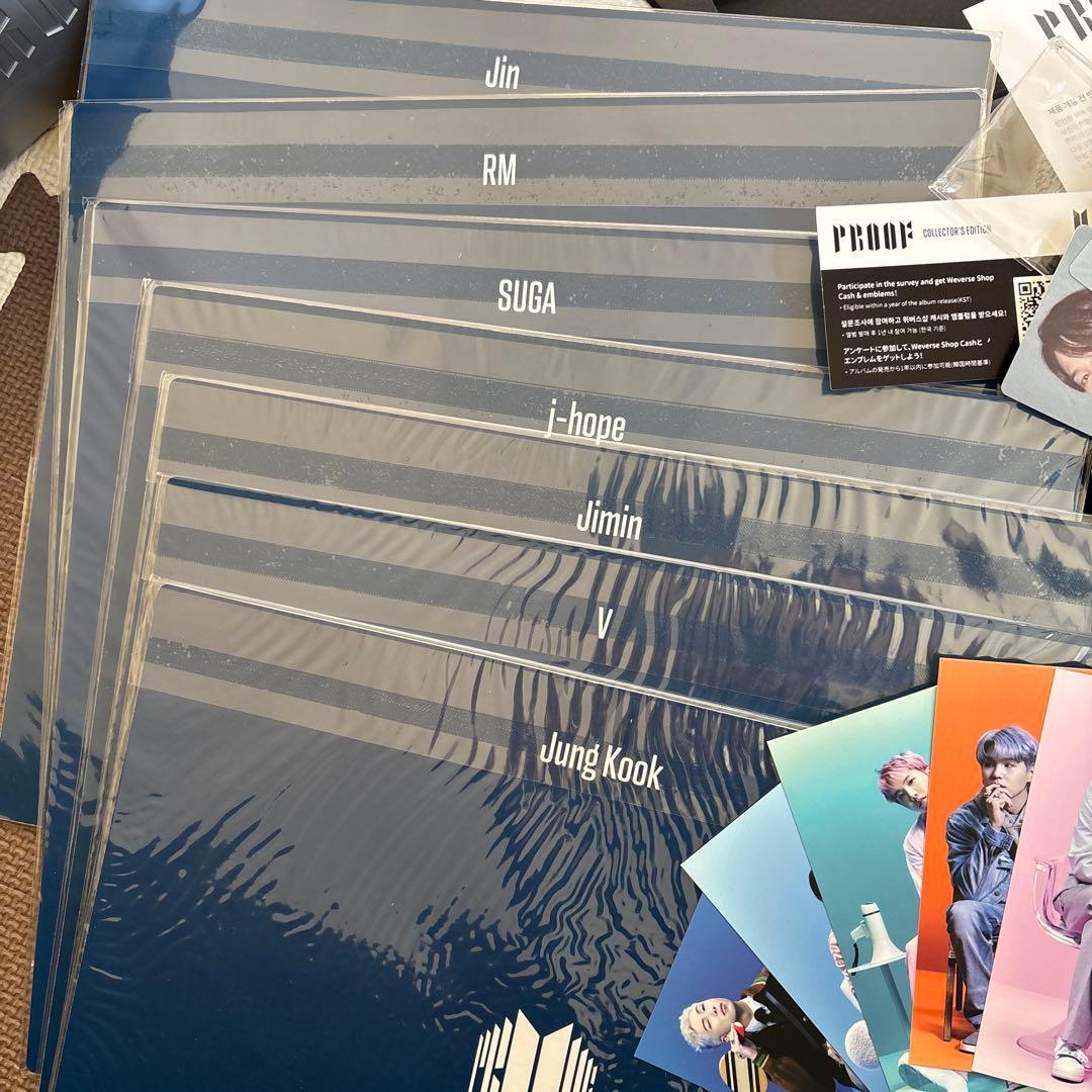 BTS PROOF Collector's Edition Weverse特典付 アイドル