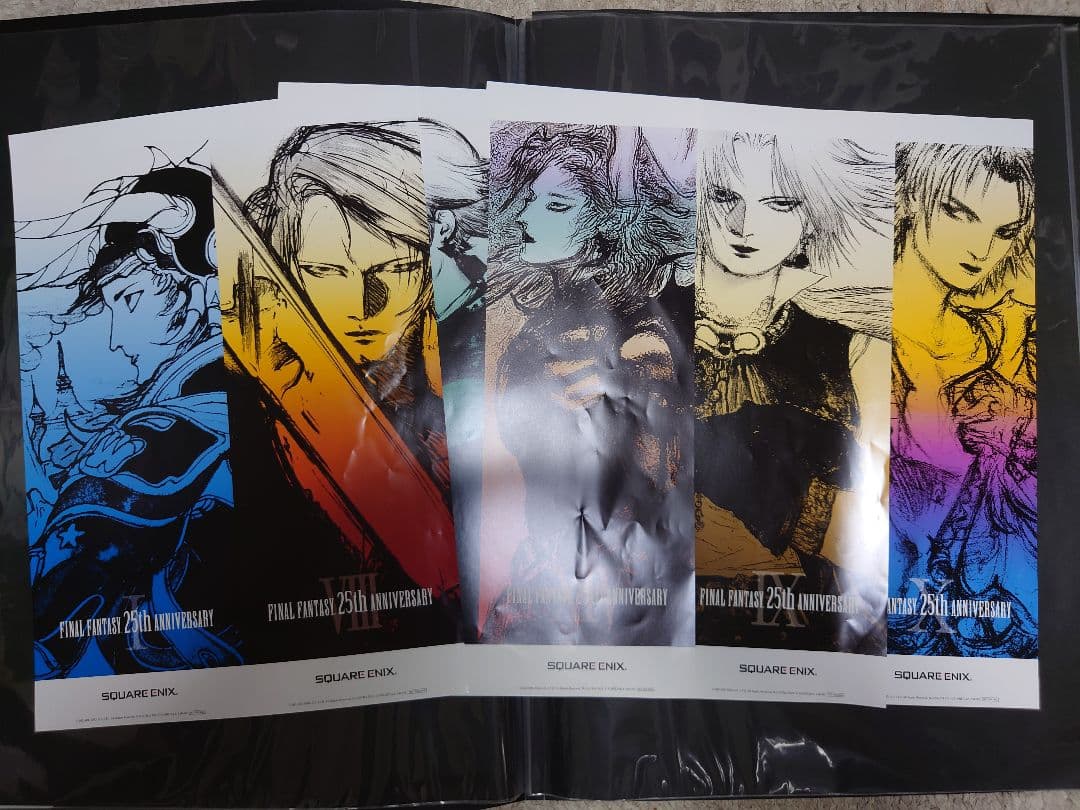 FF 25周年記念 東急線クイズラリー ポスター ファイナルファンタジー