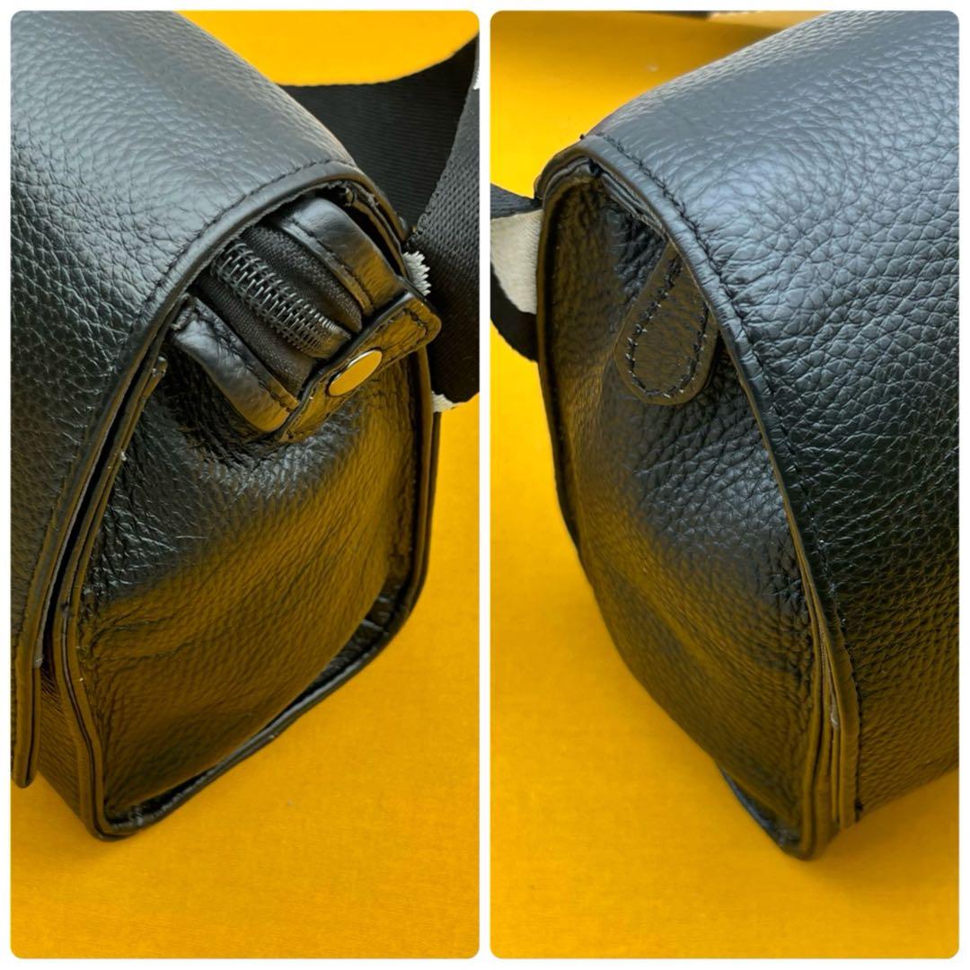 もなか　イアパピヨネ　ワイドテープ　ショルダーバッグ　ダルメシアン柄