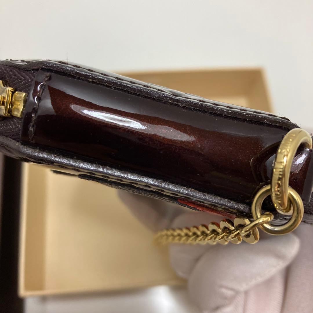 ルイヴィトン リス　LOUIS VUITTON ヴェルニ ケース