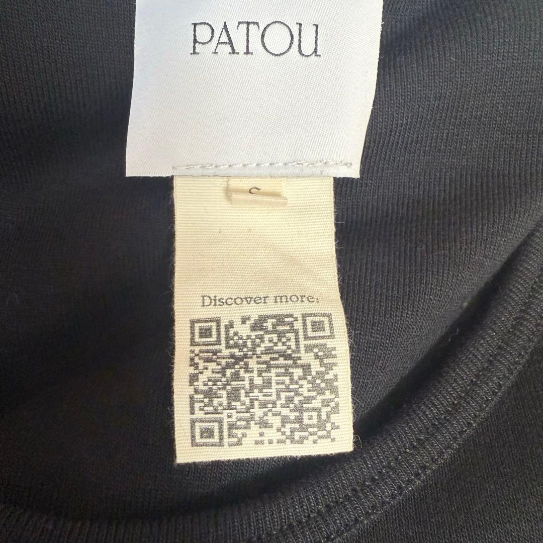 【正規品】patou タンクトップ ブラック S
