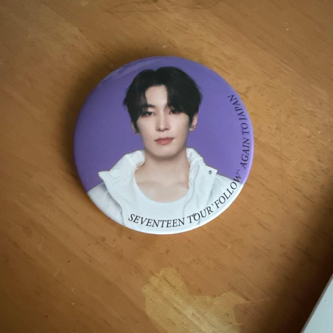 SEVENTEEN FOLLOW AGAIN TO JAPAN 缶バッジ ウォヌ｜SEVENTEEN follow