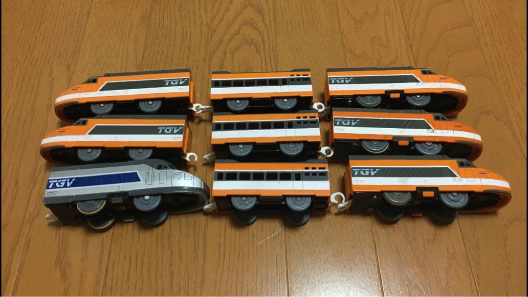 専用商品・上3両なし プラレール TGV セット