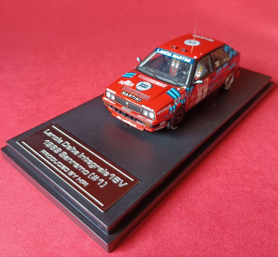 hpi 1/43 ランチア デルタ インテグラーレ16V サンレモ1989 #1