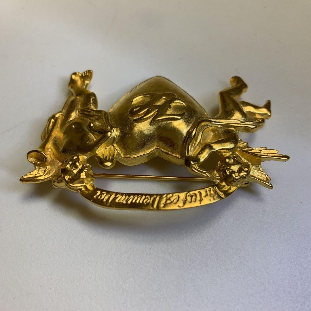 Karl Lagerfeld カールラガーフェルド 天使 ブローチ ヴィンテージ