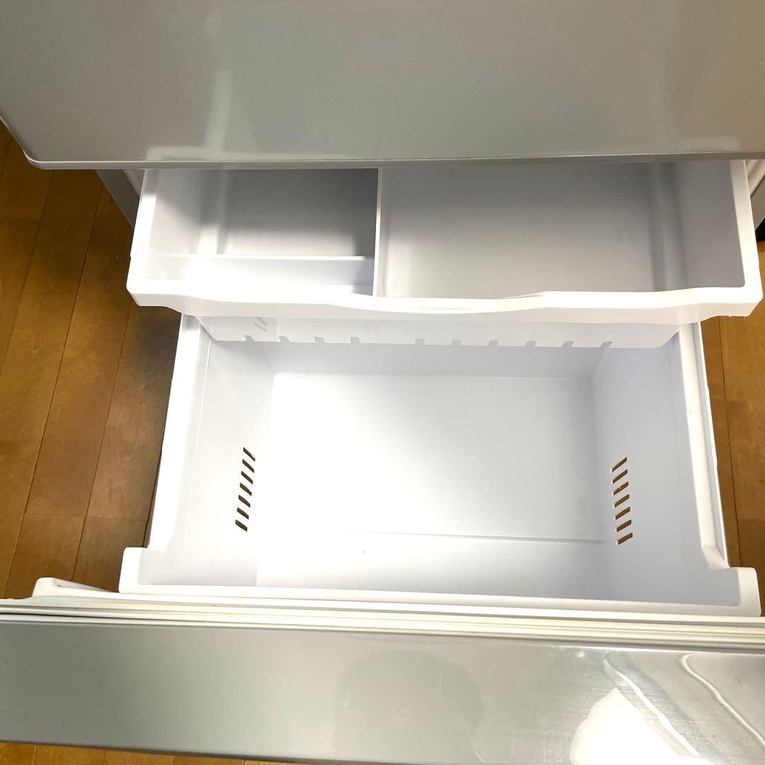 日立　3ドア冷蔵庫 315L R-K320FV-S（ライトシルバー）