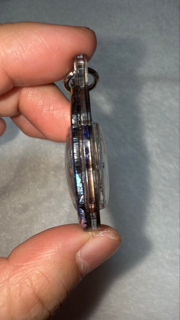 タイのお守り プラクルアン 幸福の天使 五眼四耳 シーフーハーター 紫 レア