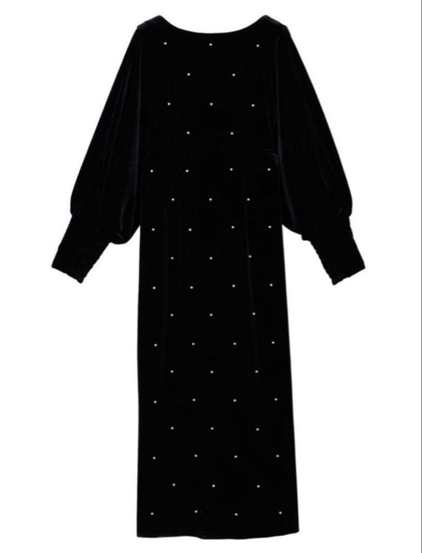 AMERI VINTAGE ベロアドレス【M】