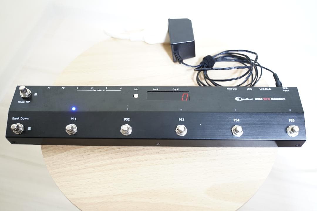 CAJ MIDI prg Station /フットスイッチ フットコントローラー CAJ MIDI
