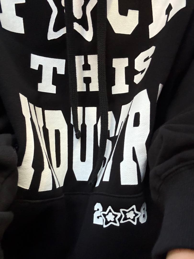 fuck this industry× starteam パーカー