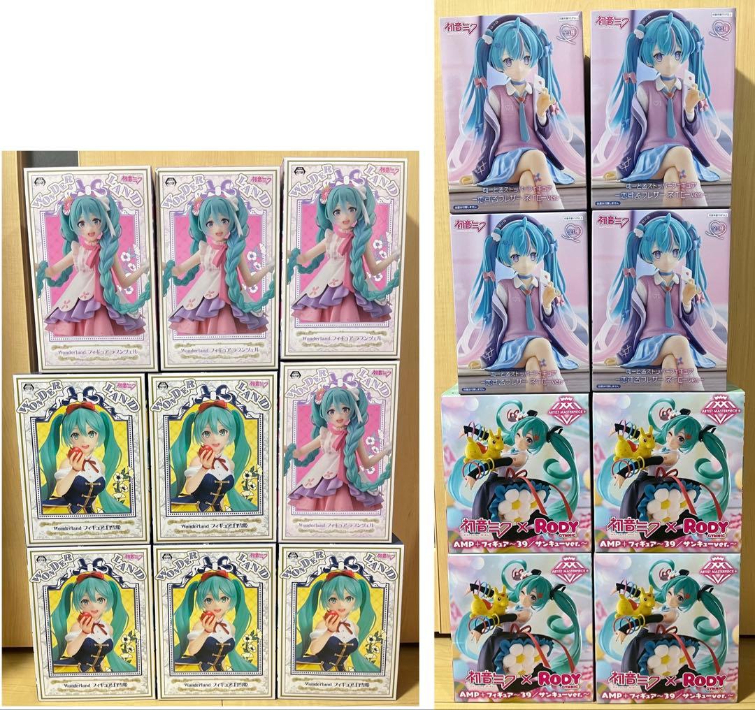 初音ミク フィギュア 17体セット まとめ売り 初音ミク フィギュア17体
