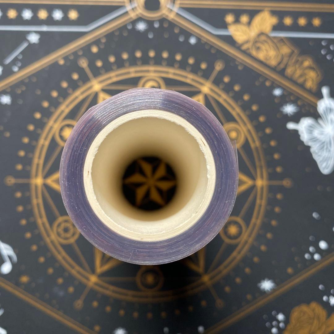 9174】海外 マステ 中古巻 貝殻光マスキングテープ 半透明 古風装飾系