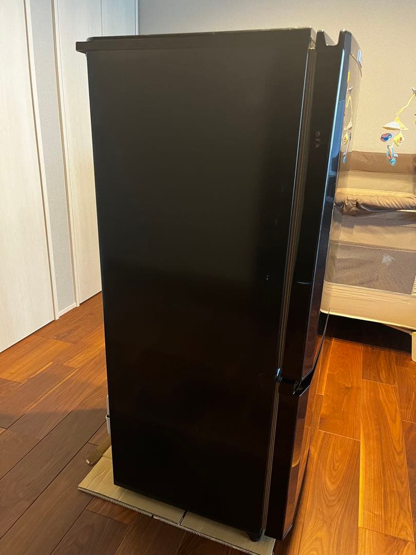 MITSUBISHI MR-P15T-B 冷蔵庫 黒